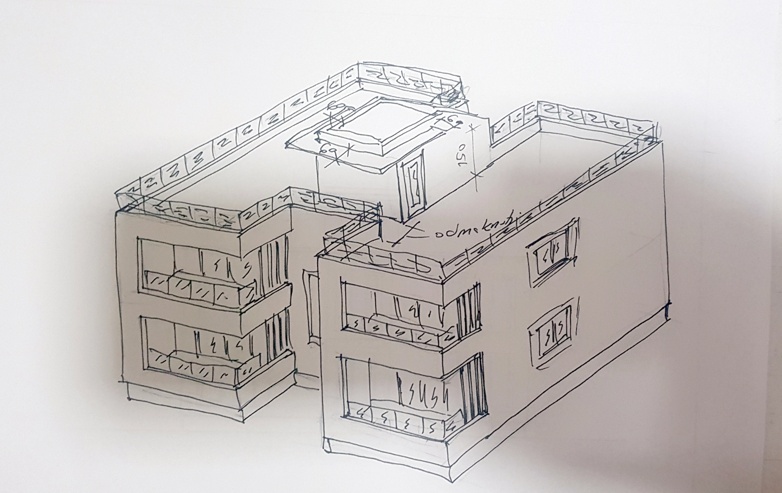 Višestambeni objekat - ručni rad